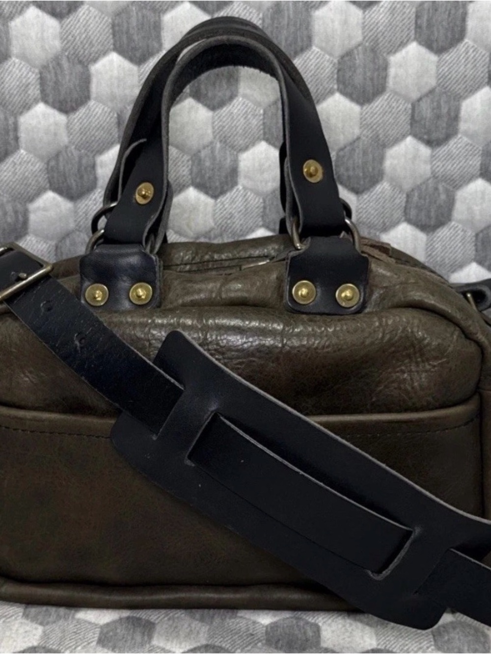Go Forth Leather - Small Hoffman Shoulder / Crossbody Bag